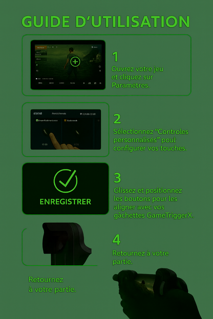 Avec GameGripX, chaque milliseconde compte